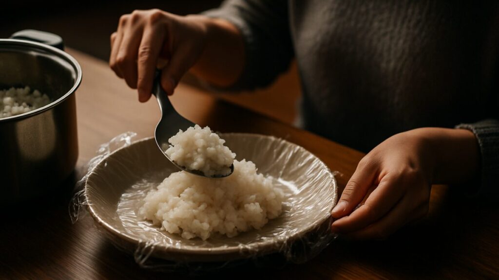 災害時の不安な表情の家族や主婦