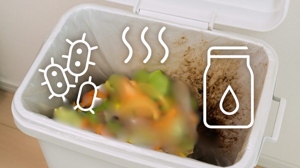 なぜゴミ箱はすぐ臭う?ニオイの原因と発生メカニズム