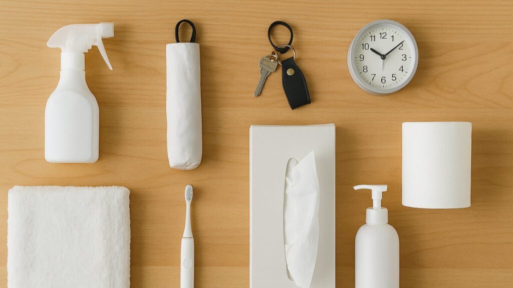 定位置があると便利な日用品