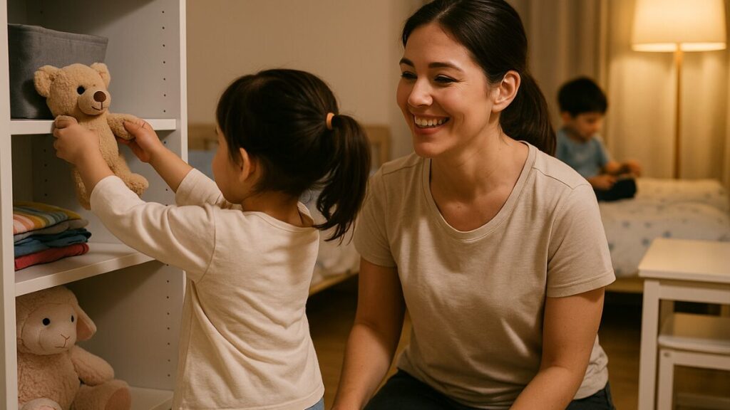 子どもと片付け