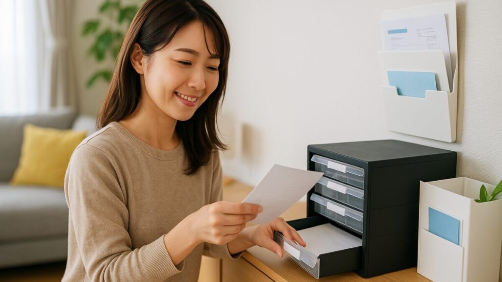 整ったリビングまたはダイニングの一角